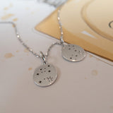 White Gold Stars Of Pisces