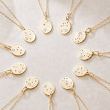 Yellow Gold Constellation Pendant