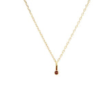 Dainty Garnet Necklace
