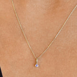 Dainty Tanzanite Necklace