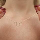 Yellow Gold Ever Ours Necklace