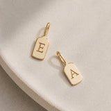 Yellow Gold Luna Letter Pendant
