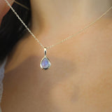 Yellow Gold Moonlight Pendant