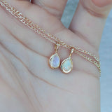 Yellow Gold Moonlight Pendant