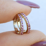Pink Sapphire Audrey Huggies